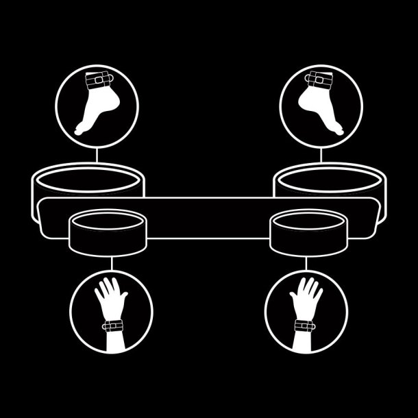 Fetish Submissive spreder bar