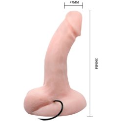 Baile vibrerende og rotationsfunktion dildo
