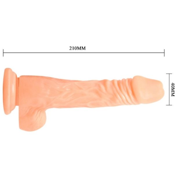 Baile realistisk dildo flesh