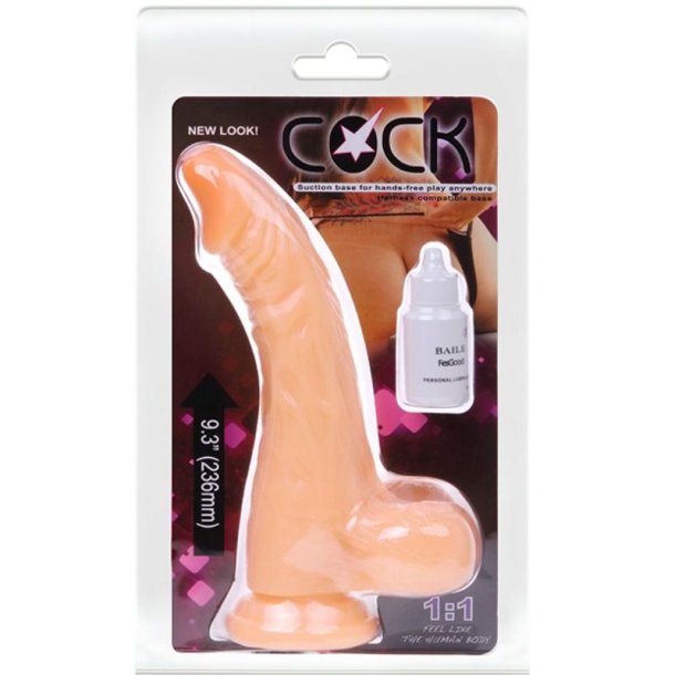 Baile realistisk dildo flesh