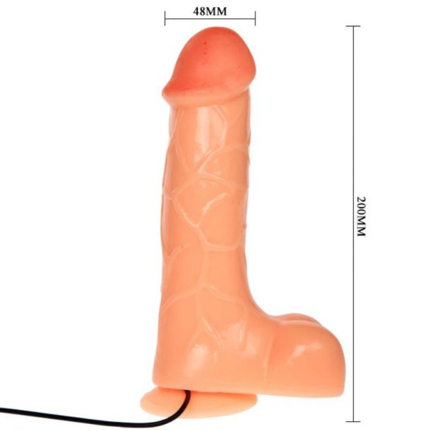 Baile vibrerer realistisk dildo 20 cm