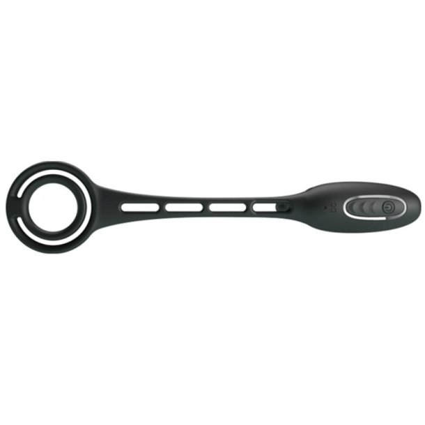 Pretty Love bottom penis rings and vibrating plug