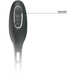 Pretty Love bottom penis rings and vibrating plug