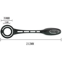 Pretty Love bottom penis rings and vibrating plug