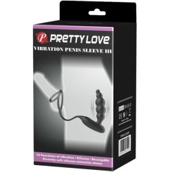 Pretty Love bottom penis rings and vibrating plug