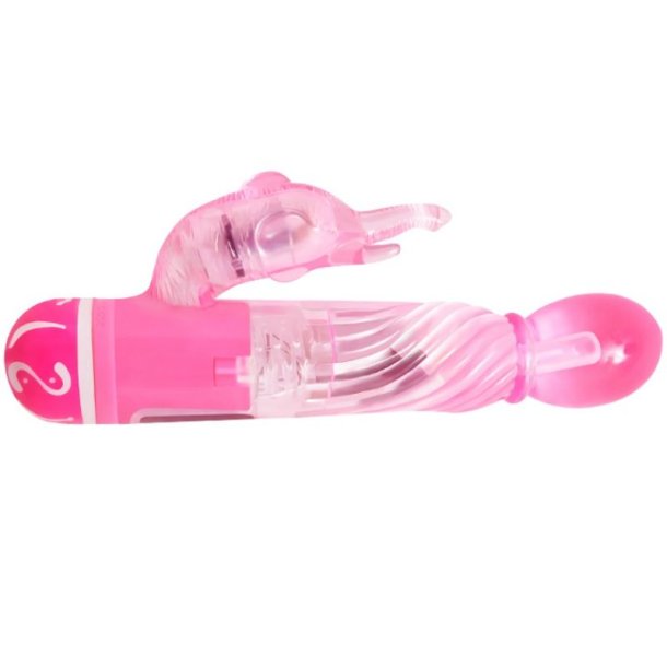 Baile vibratorer multispeed med klitstimulator lyser�d