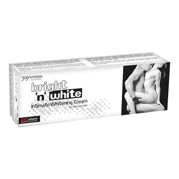 joydivision bright 'n'white intime whitening cream unisex