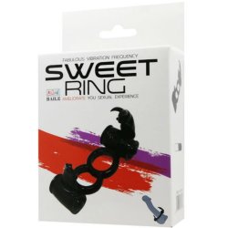 Baile sweet cock ring dobbelt rabbit