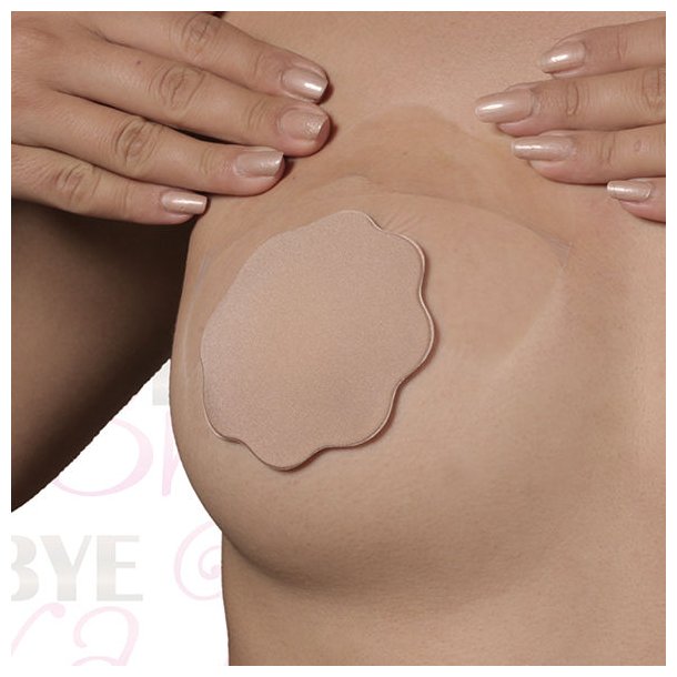 Bye Bra push-up + silikone nipple cover str. F/H