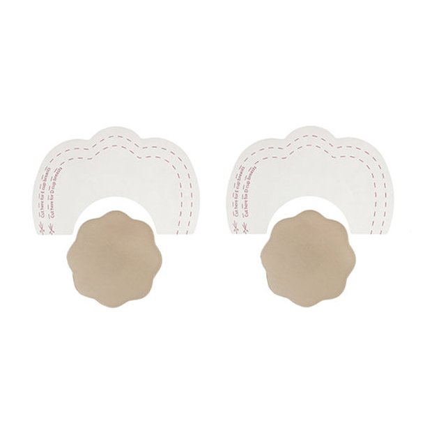 Bye Bra brystpuder + nipple cover str. D/F