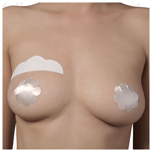 Bye Bra brystpuder + nipple cover str. F/H