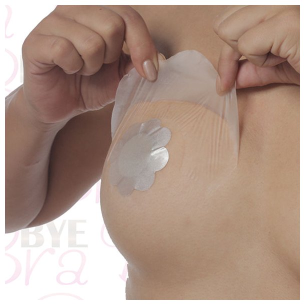 Bye Bra brystpuder + nipple cover str. F/H