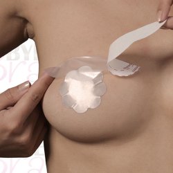 Bye Bra brystpuder + nipple cover str. F/H