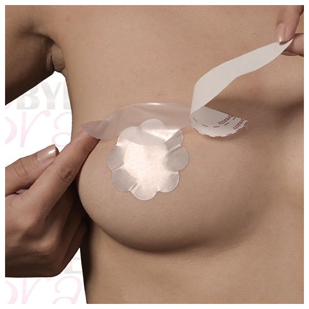 Bye Bra brystpuder + nipple cover str. F/H
