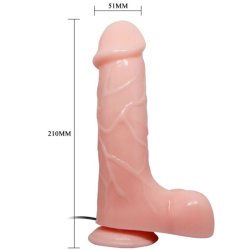Baile barbara realistiske vibrator 21 cm