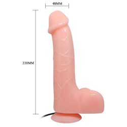 Baile realistiske vibrator 22 cm