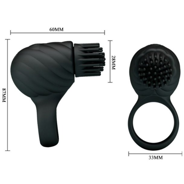 Pretty Love hedda roterende teaser penisring