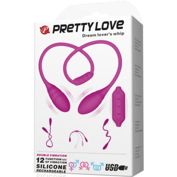 Pretty Love unisex stimulating dream lover's whip
