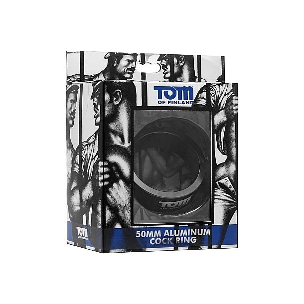 Tom of finland aluminium penisring 50mm