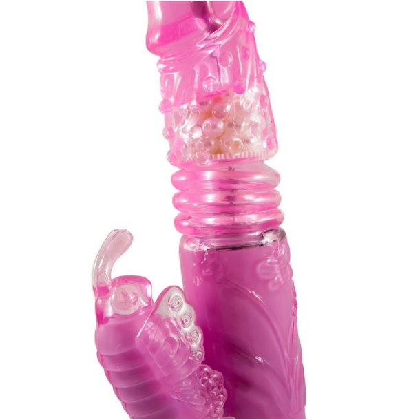 Baile op og ned pink rabbit vibrator
