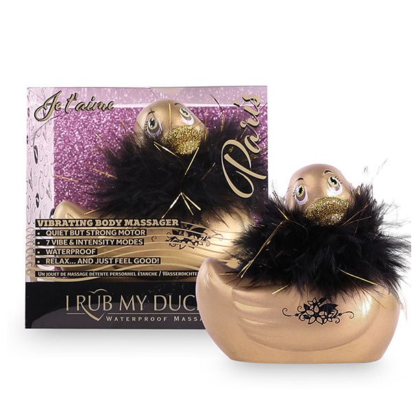 I rub my duckie 2.0 paris (guld)