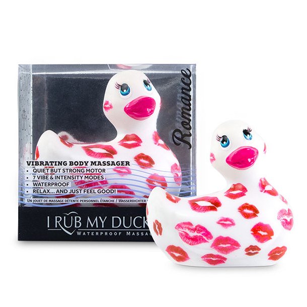 I rub my duckie 2.0 romance (white &amp; pink)