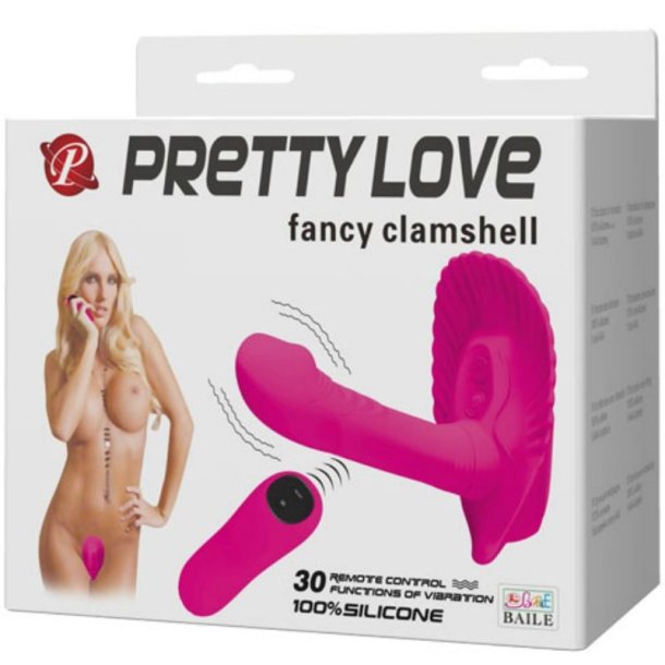 Pretty Love flirtation vibrating shell 30 -tilstande