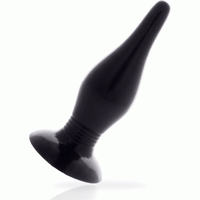 Addicted Toys analplug 14,5 cm sort