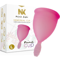 Nina cup menstrual cup size pink L