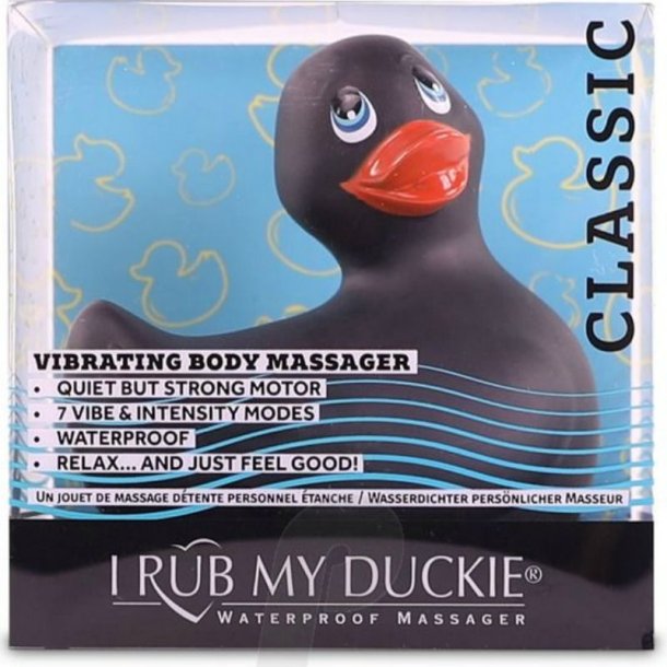 I rub my duckie klassiske vibrerende and sort
