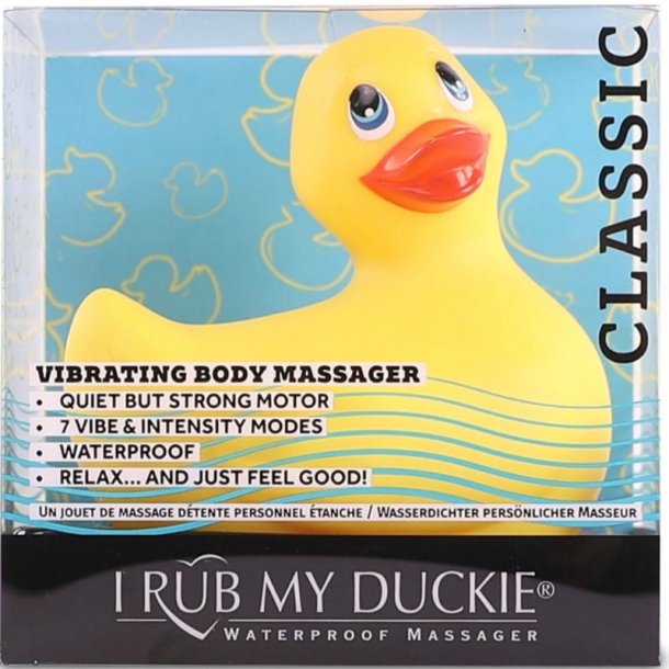 I rub my duckie klassisk vibrerende and gul