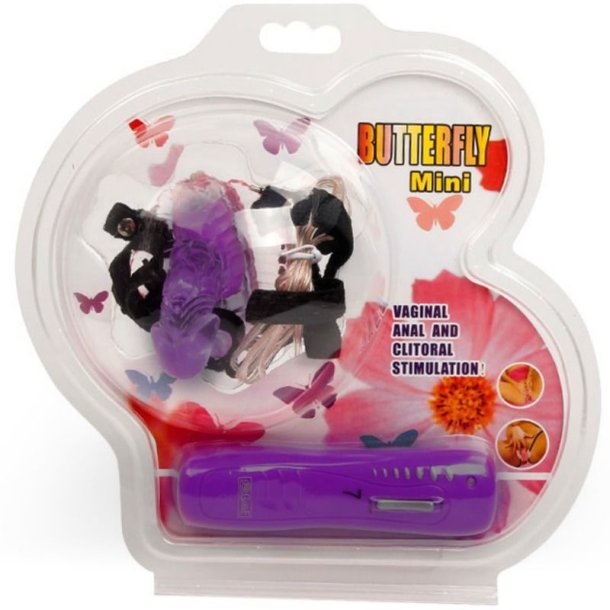 Baile stimulerende butterlfy mini lilla