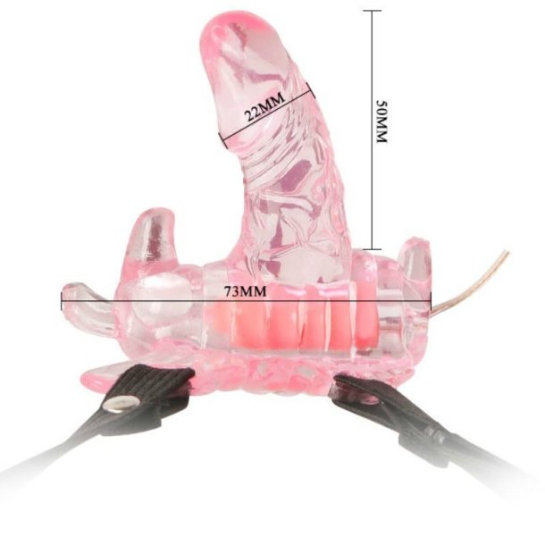 Baile stimulerende butterlfy mini lilla