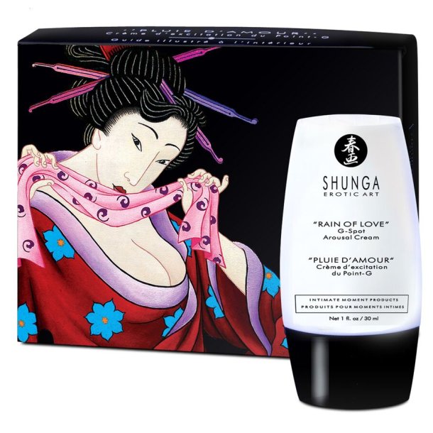 Shunga rain of love G-spot arousal cream