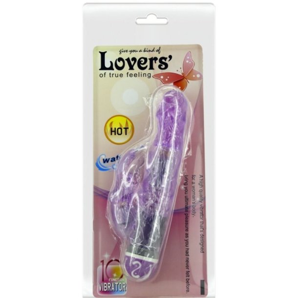 Baile vibratorer multispeed kaninvibrator lilla