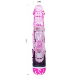 Baile vibratorer multispeed kaninvibrator lilla