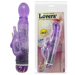 Baile vibratorer multispeed med klitstimulator lilla