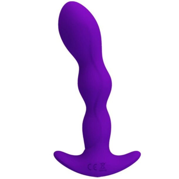 Pretty Love anal massager 12 fungerer vibrationer lilla