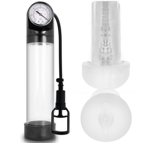 Pump Addicted RX9 transparent masturbator