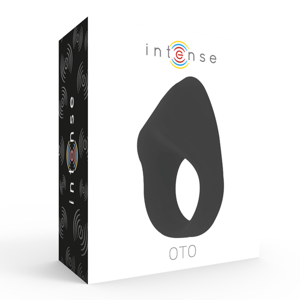 Intense oto penis ring sort genopladelig