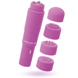 Glossy Kurt pocket massager lilla
