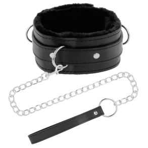 Darkness polstret metal collar