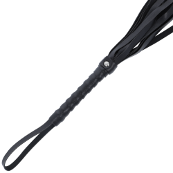 Darkness sort flogger 45 cm