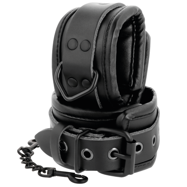 Darkness l�der h�ndled restraints sort