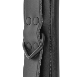 Darkness l�der h�ndled ankel restraints sort