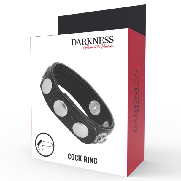 Darkness l�der penisring