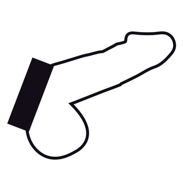 Darkness l�der penisring