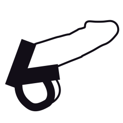 Darkness l�der c/b strop h-stykke kl�ft