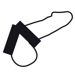 Darkness dobbelt metal penis-ring 