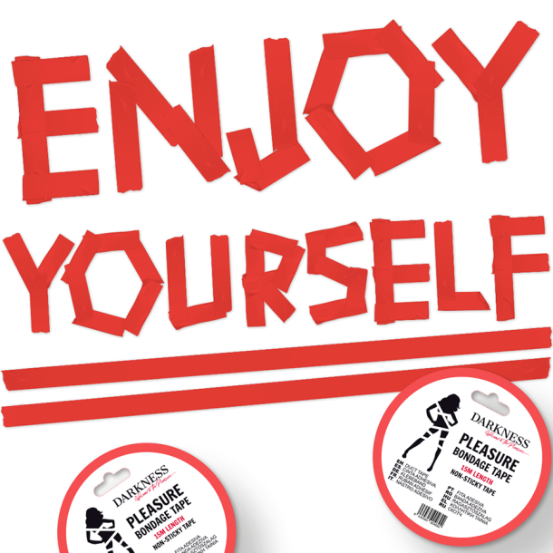 Darkness non-sticky tape r�d 15m